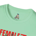Fierce Female Unisex T-Shirt - Softstyle Floral Graphic Tee
