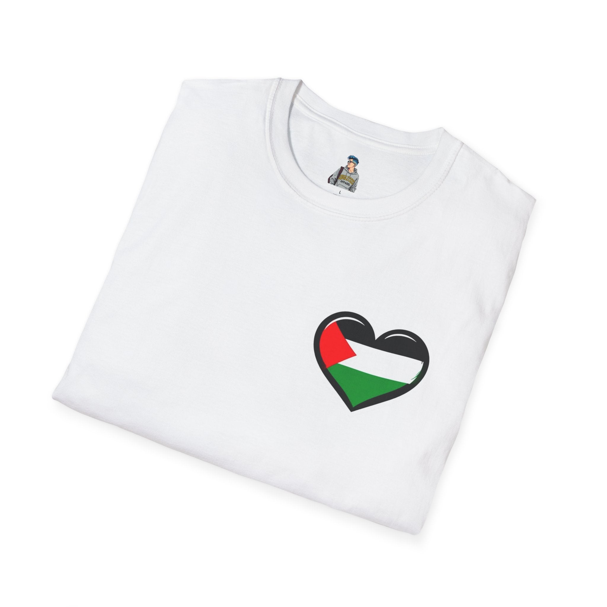 Unisex Softstyle T-Shirt: Stand with Gaza & We Are All Palestine Graphic Tee
