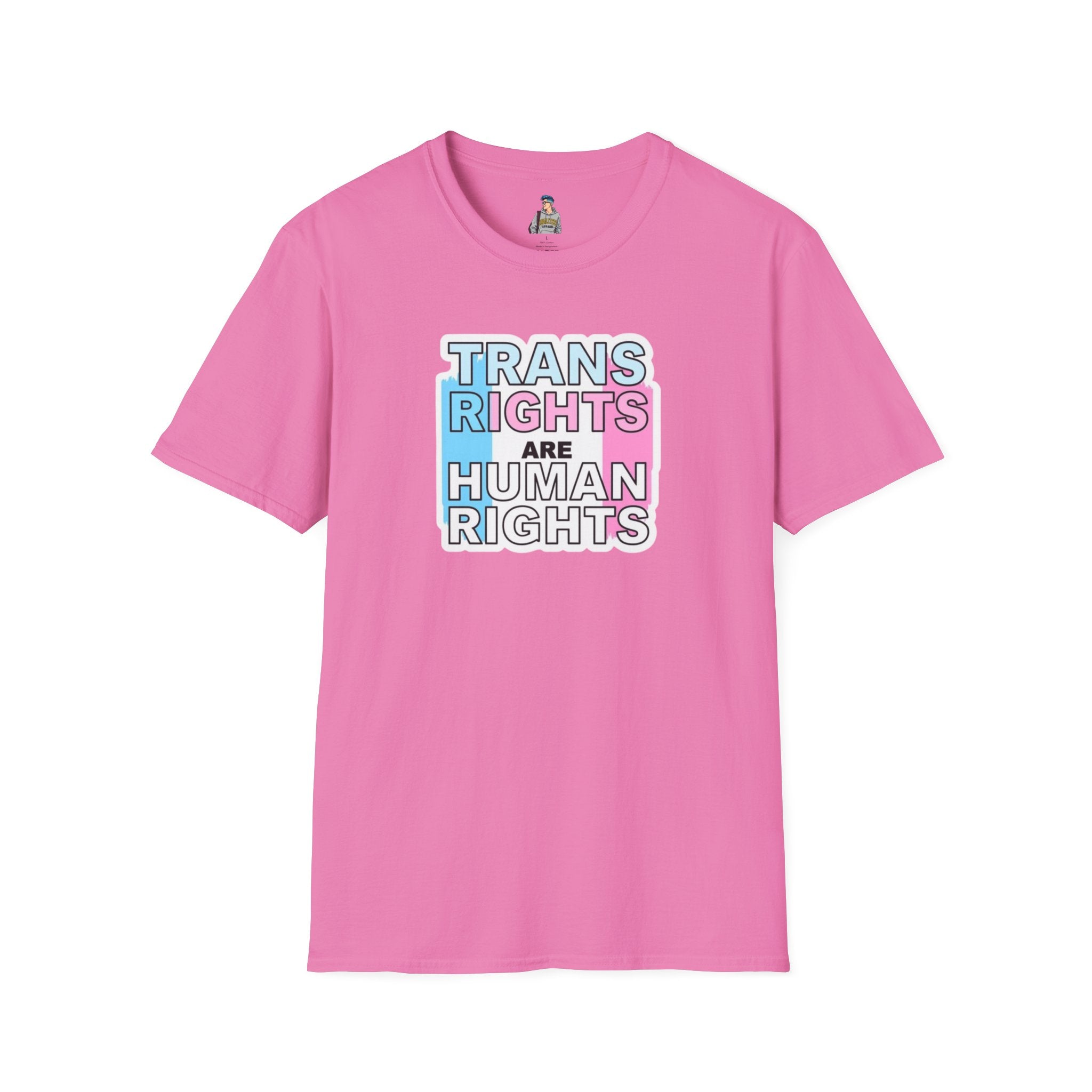 Trans Rights Unisex Softstyle T-Shirt - Support Equality & Trans Rights