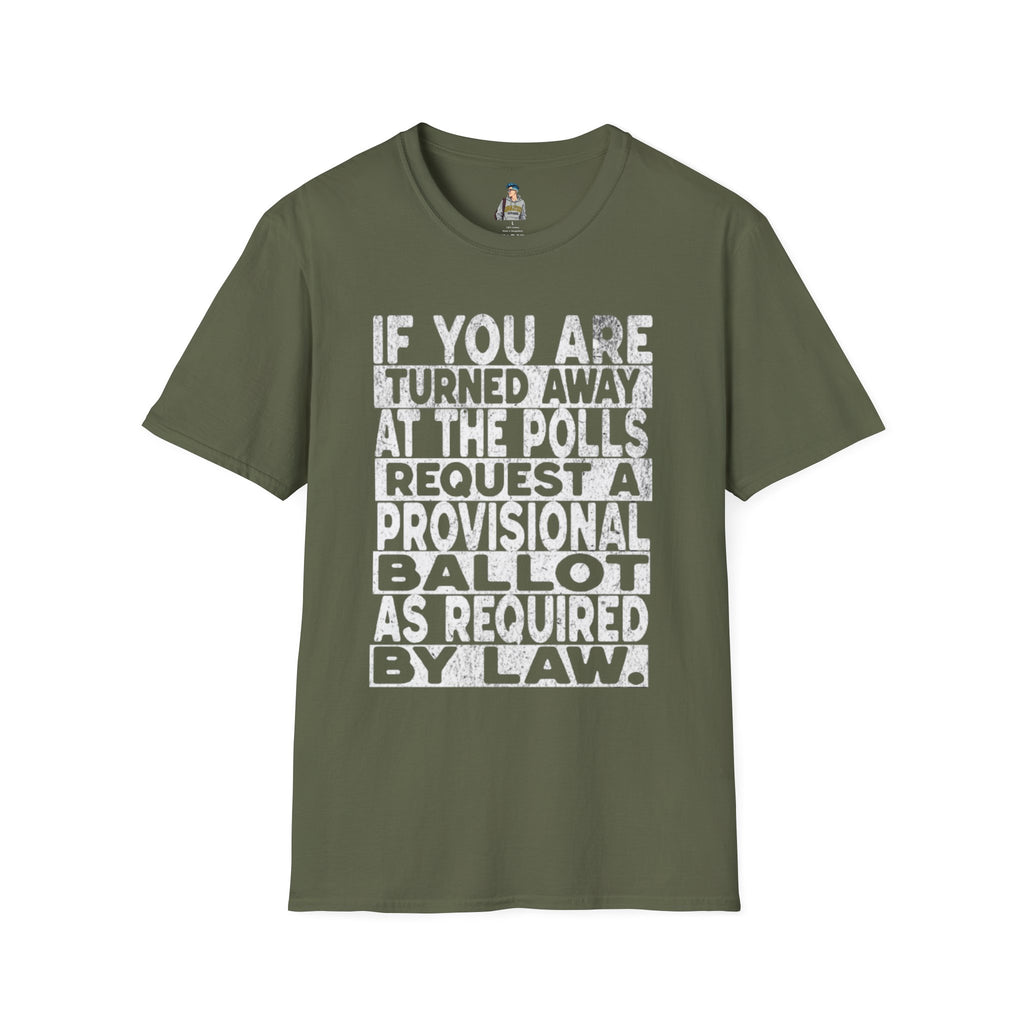 Know Your Rights Voter English T-Shirt