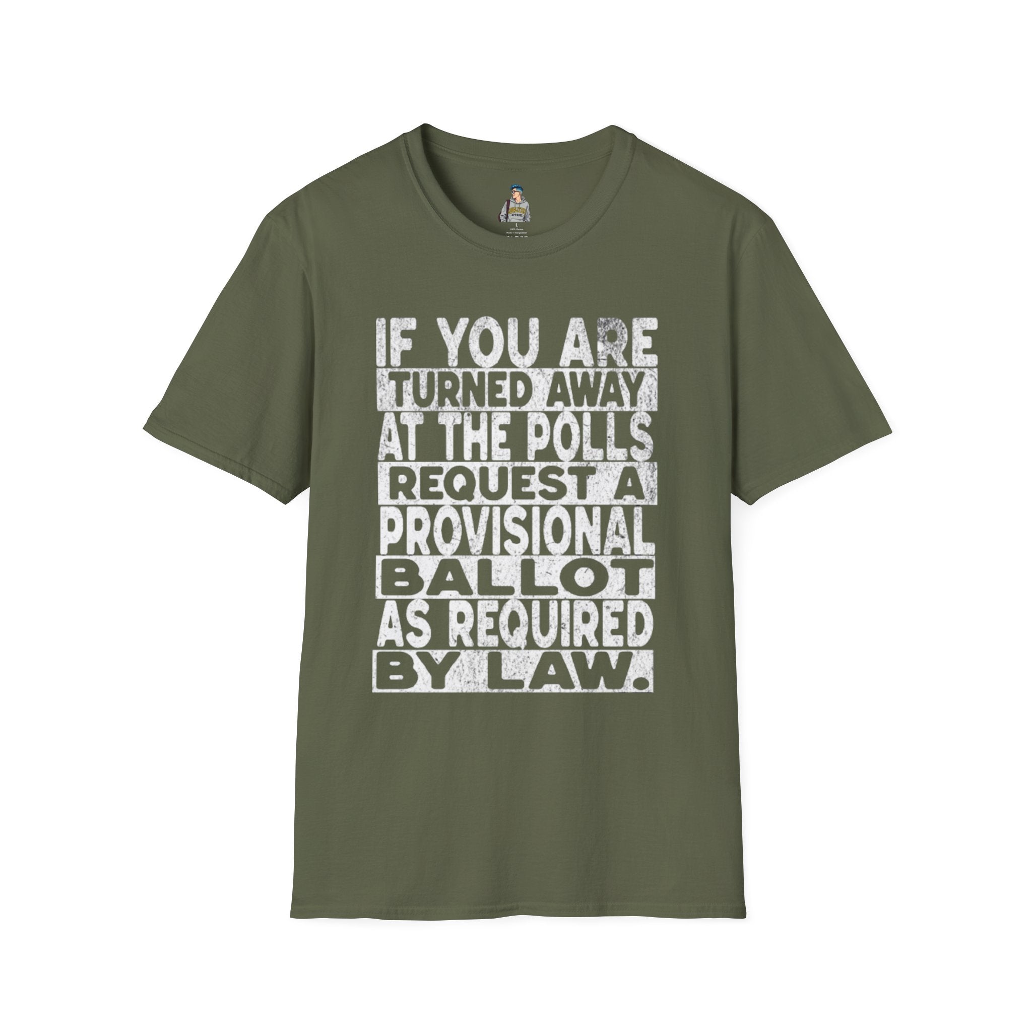Do Not Be Intimidated Know Your Rights Voting Tee-English