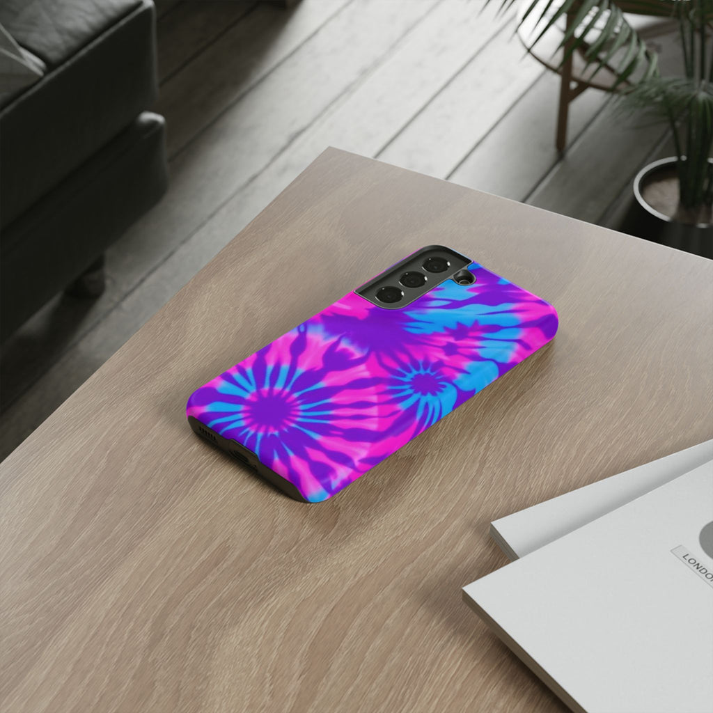 Tie-Dye Floral Tough Case for Android