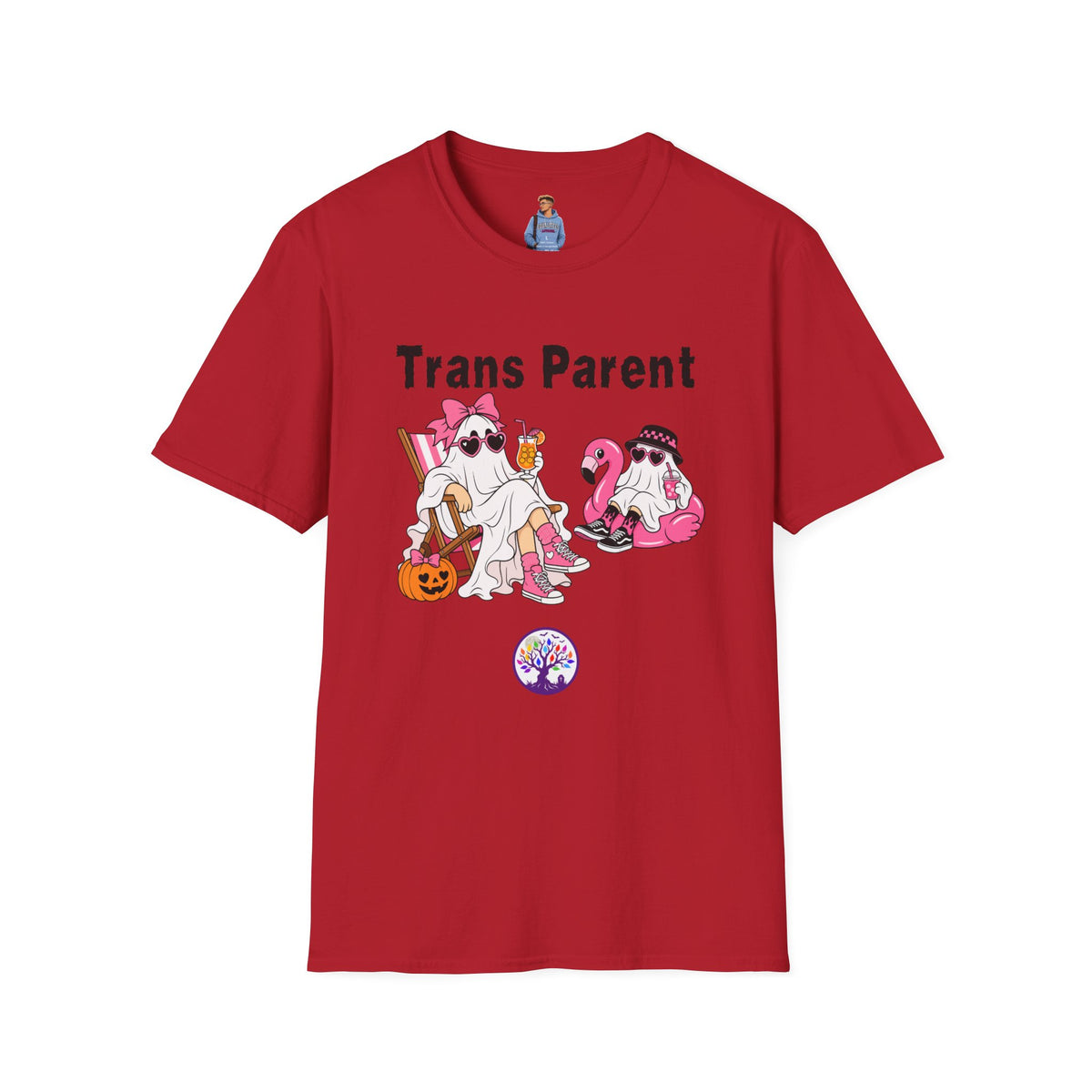 Trans Parent 2 Halloween Pride Tree Las Vegas T-Shirt