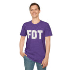 FDT Political Protest Distressed Graphic T-Shirt
