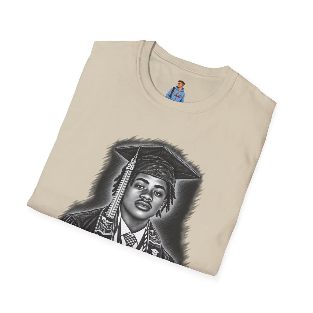Portrait Front and Back - In Memory of Pierre Damas Bel T-Shirt