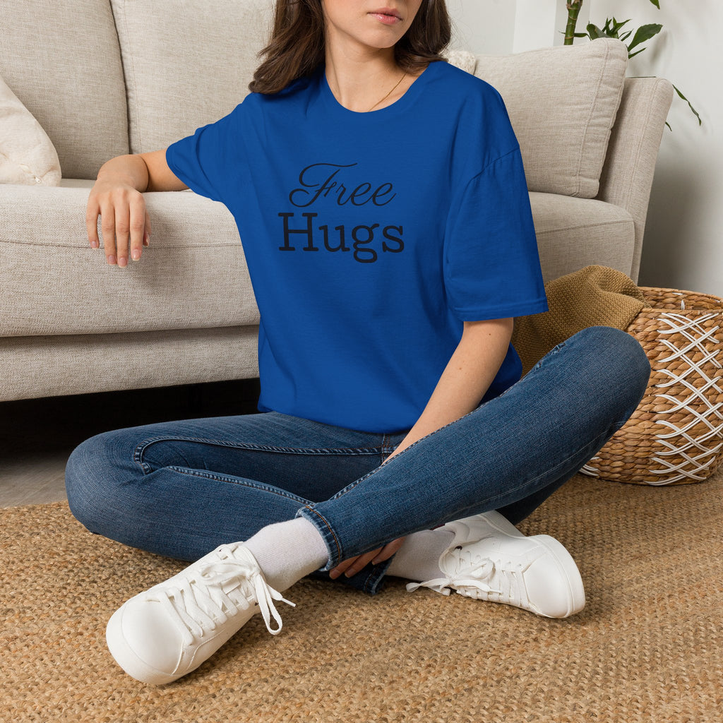 Emotional Support Human Free Hugs Unisex Softstyle T-Shirt