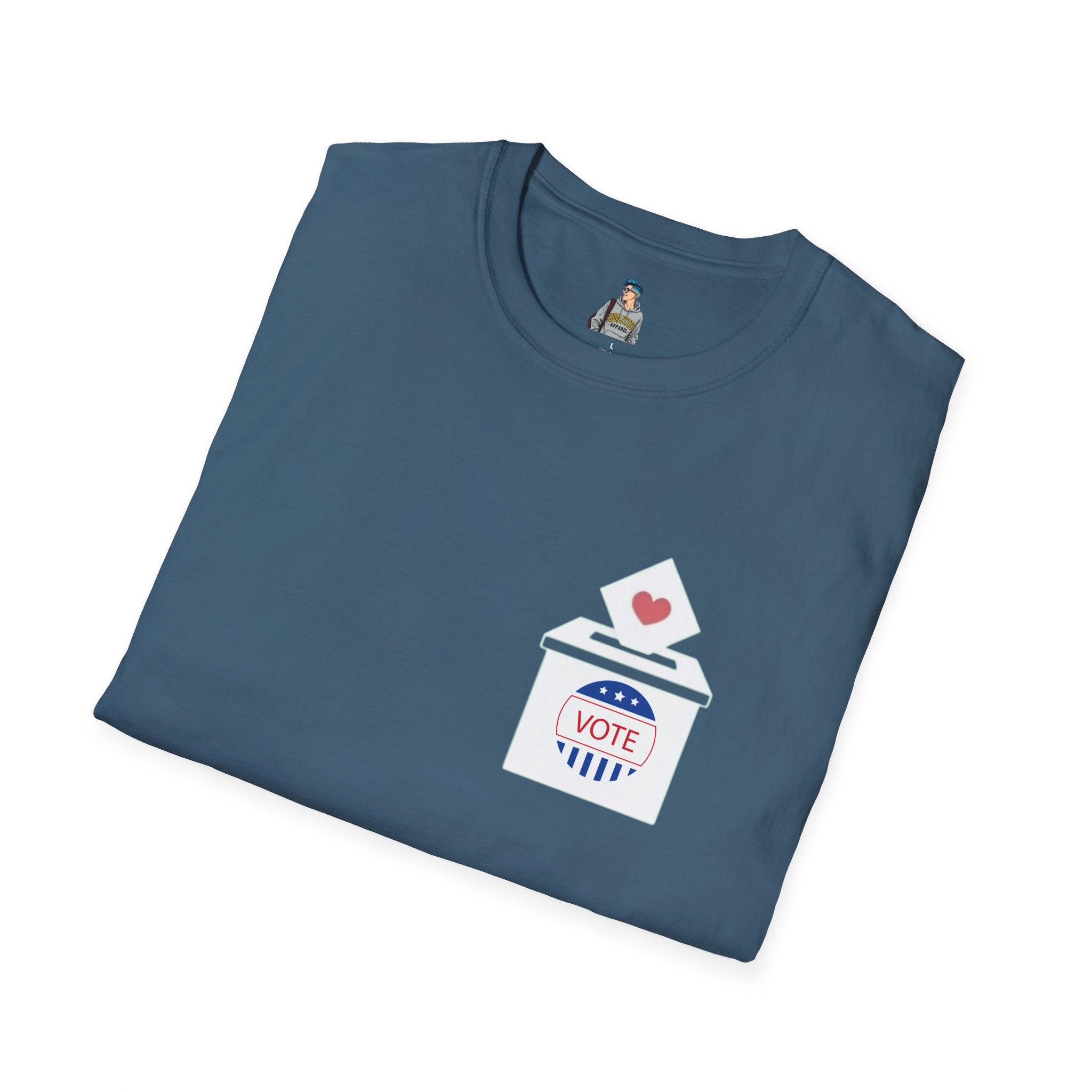 Vote with Your Heart Unisex Softstyle T-Shirt