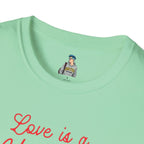 Unisex Softstyle T-Shirt - Love is a Universal Language Tee for Positive Vibes