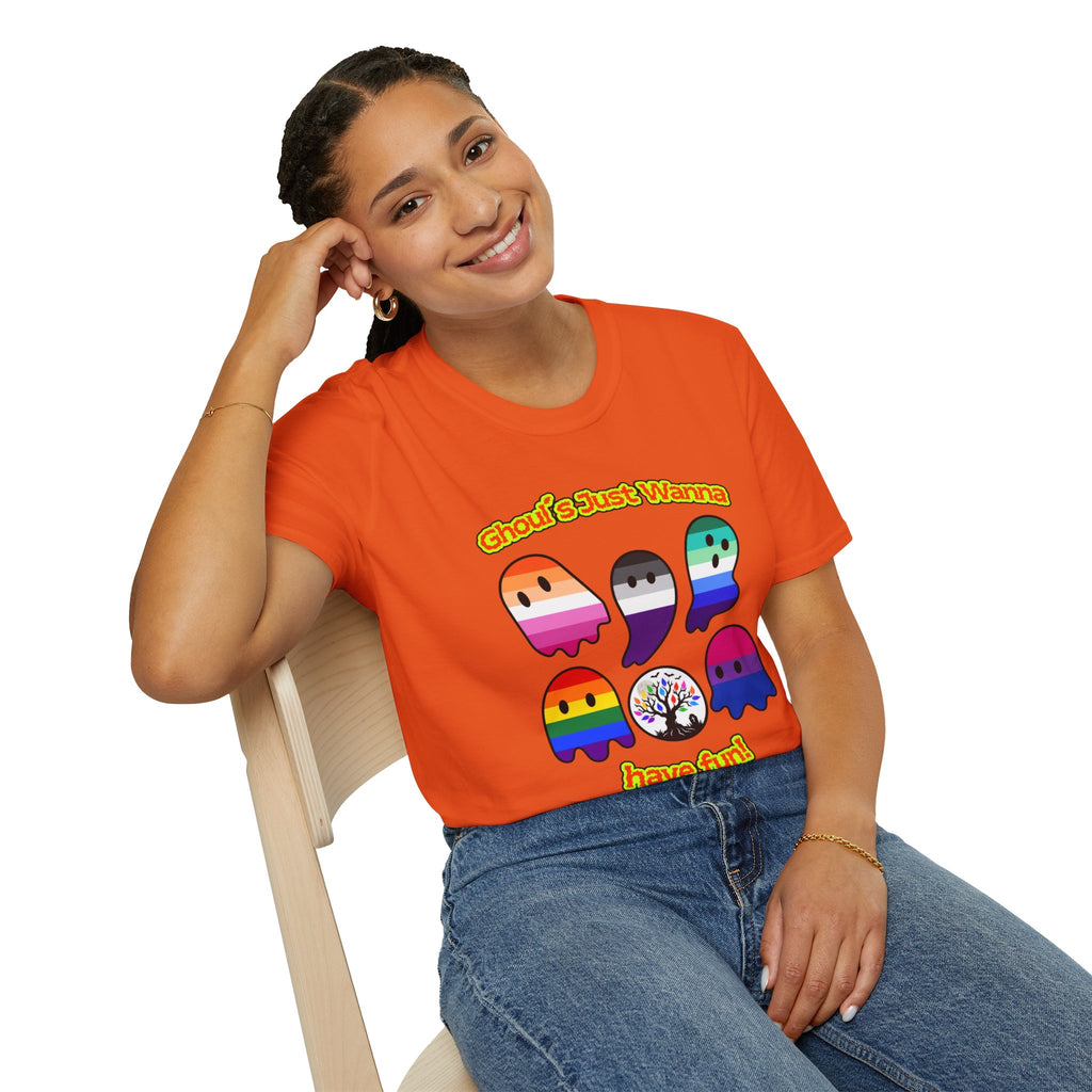 Ghouls Just Wanna Have Fun Pride Tree Las Vegas T-Shirt