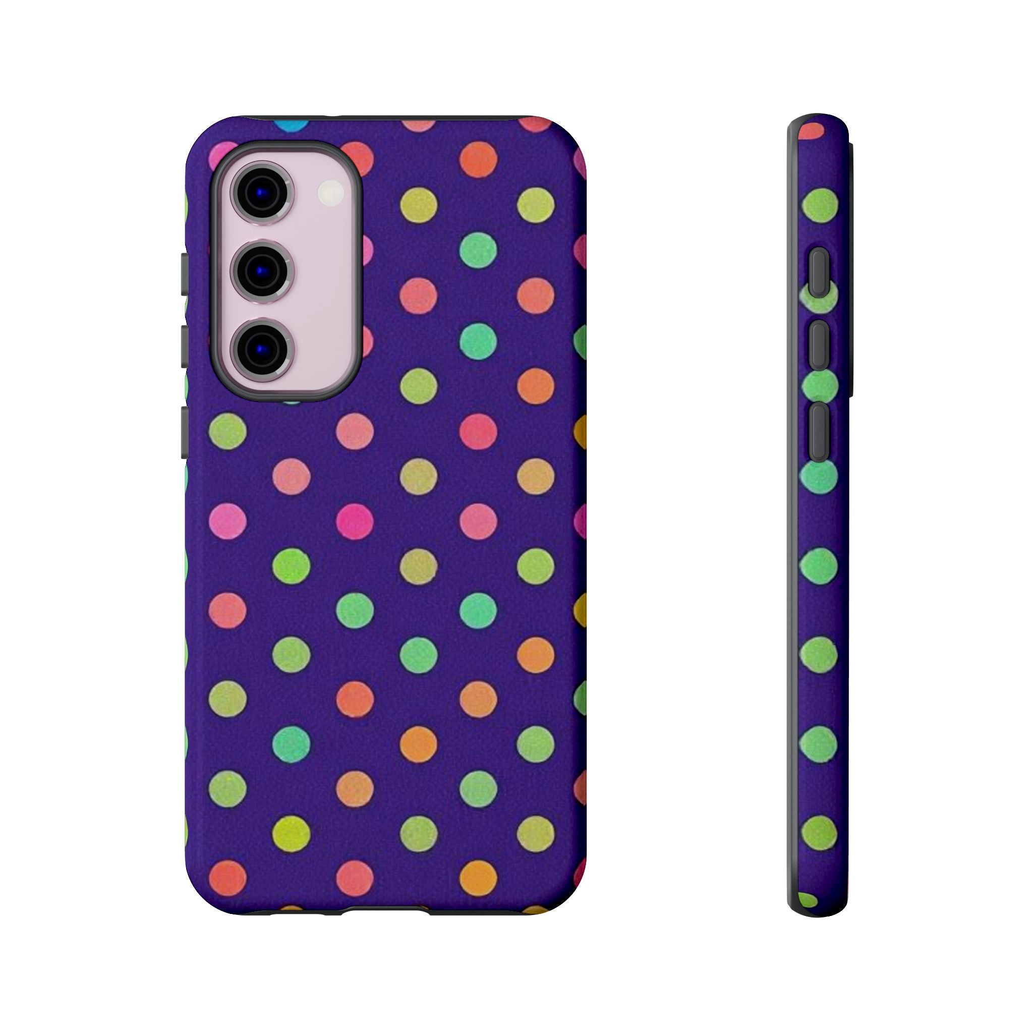 Colorful Polka-Dot Tough Case for Android