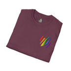 Rainbow Scratch Unisex Softstyle T-Shirt - Casual Comfort for All Occasions