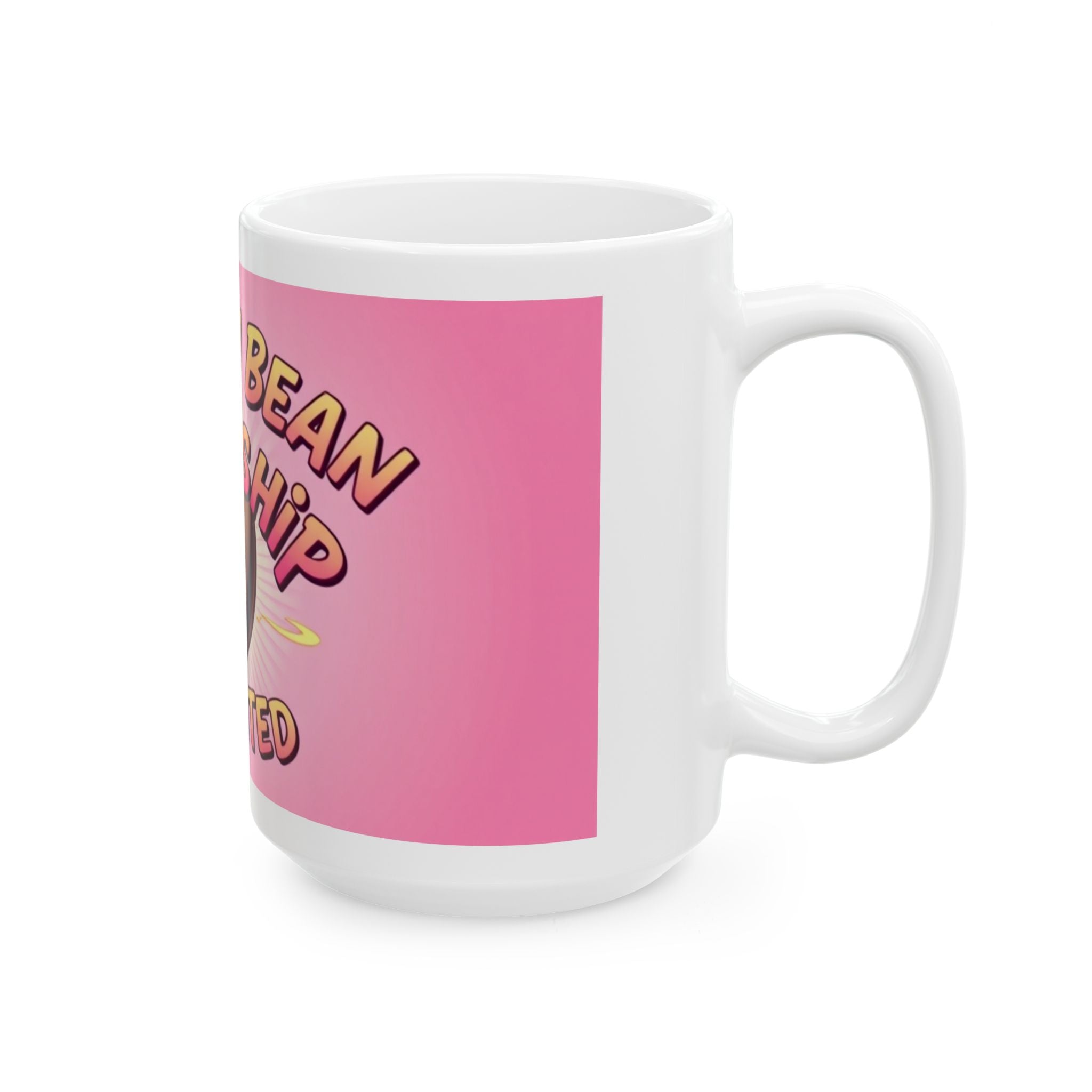 The only Bean I Worship is Roasted Funny - Ceramic Mug - Perfect Gift for Coffee Lovers