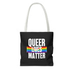 Queer Lives Matter Tote Bag