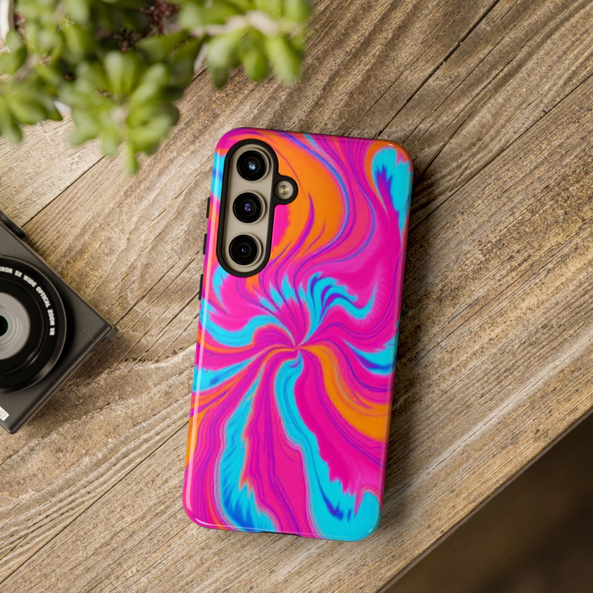 Psychedelic Swirl Tough Case for Android