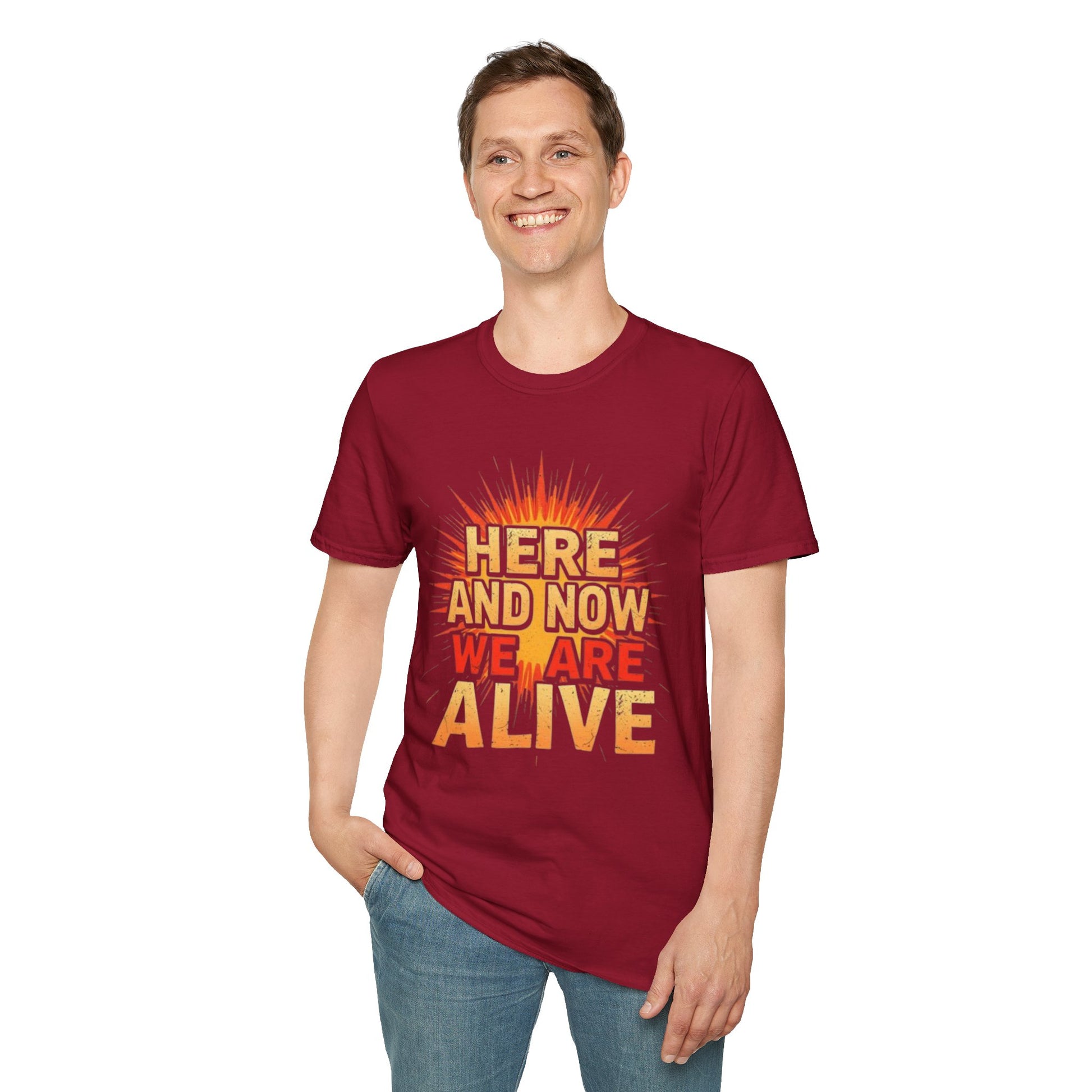 Empowering Statement Tee, Here and Now We Are Alive Our Resistance Matters