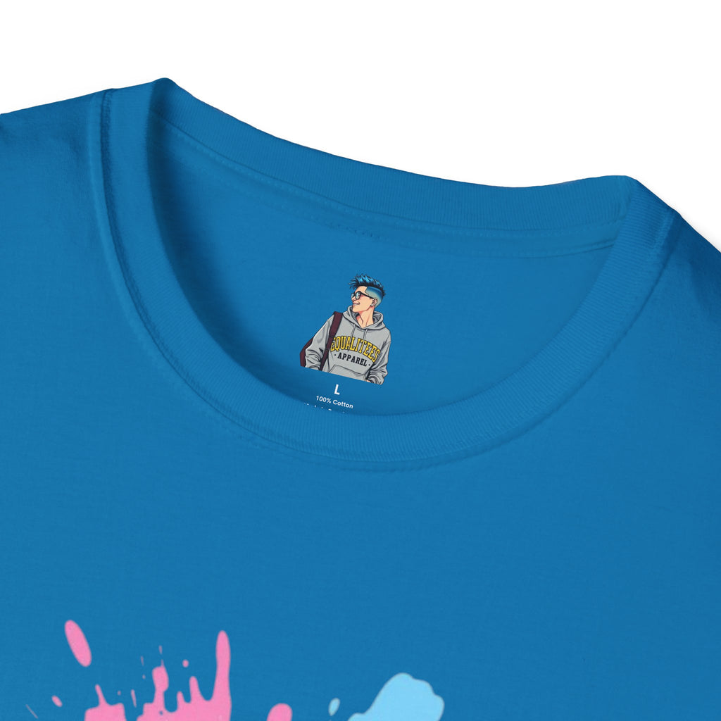 Protect Trans Kids Unisex Softstyle T-Shirt - Supportive LGBTQ+ Apparel