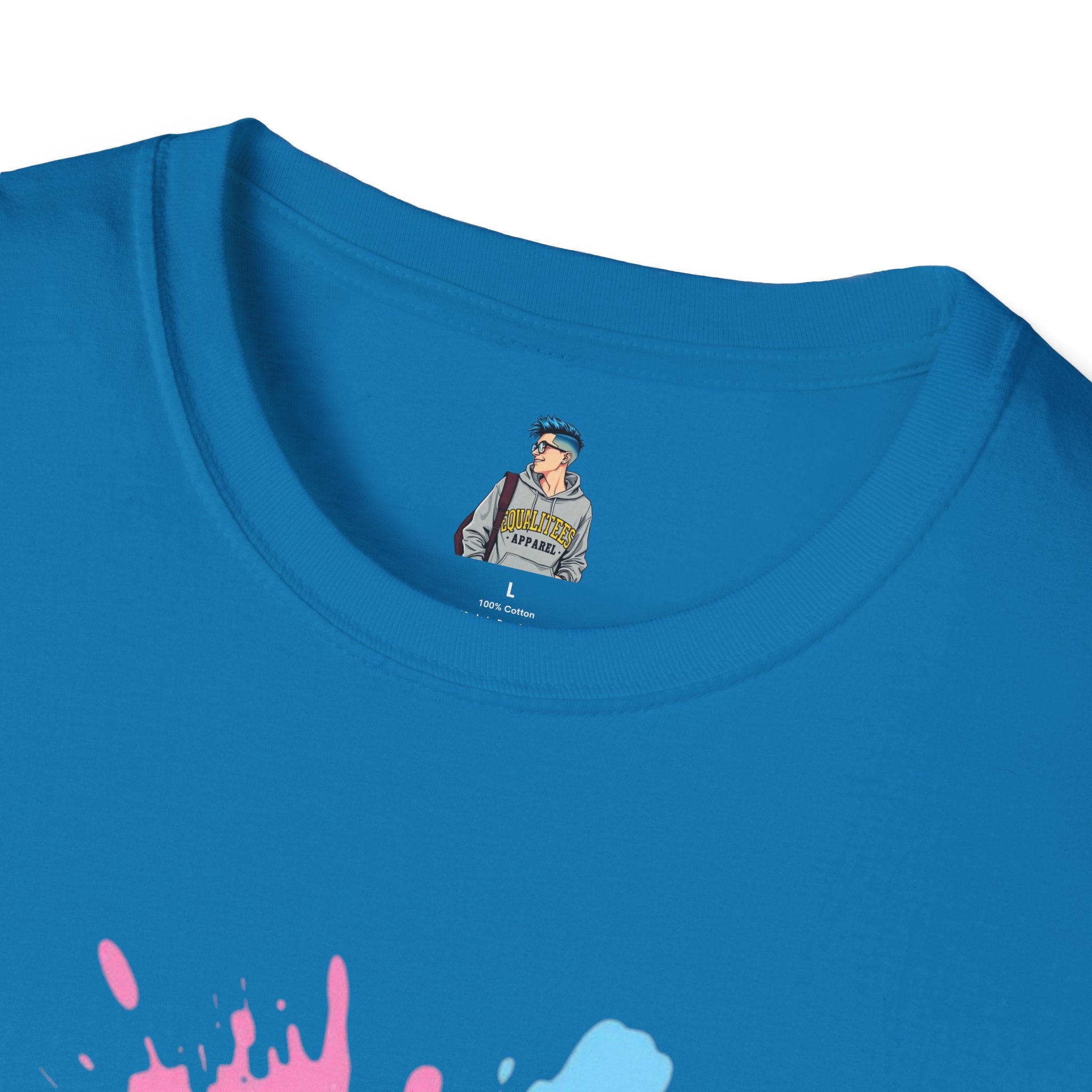 Protect Trans Kids Unisex Softstyle T-Shirt - Supportive LGBTQ+ Apparel