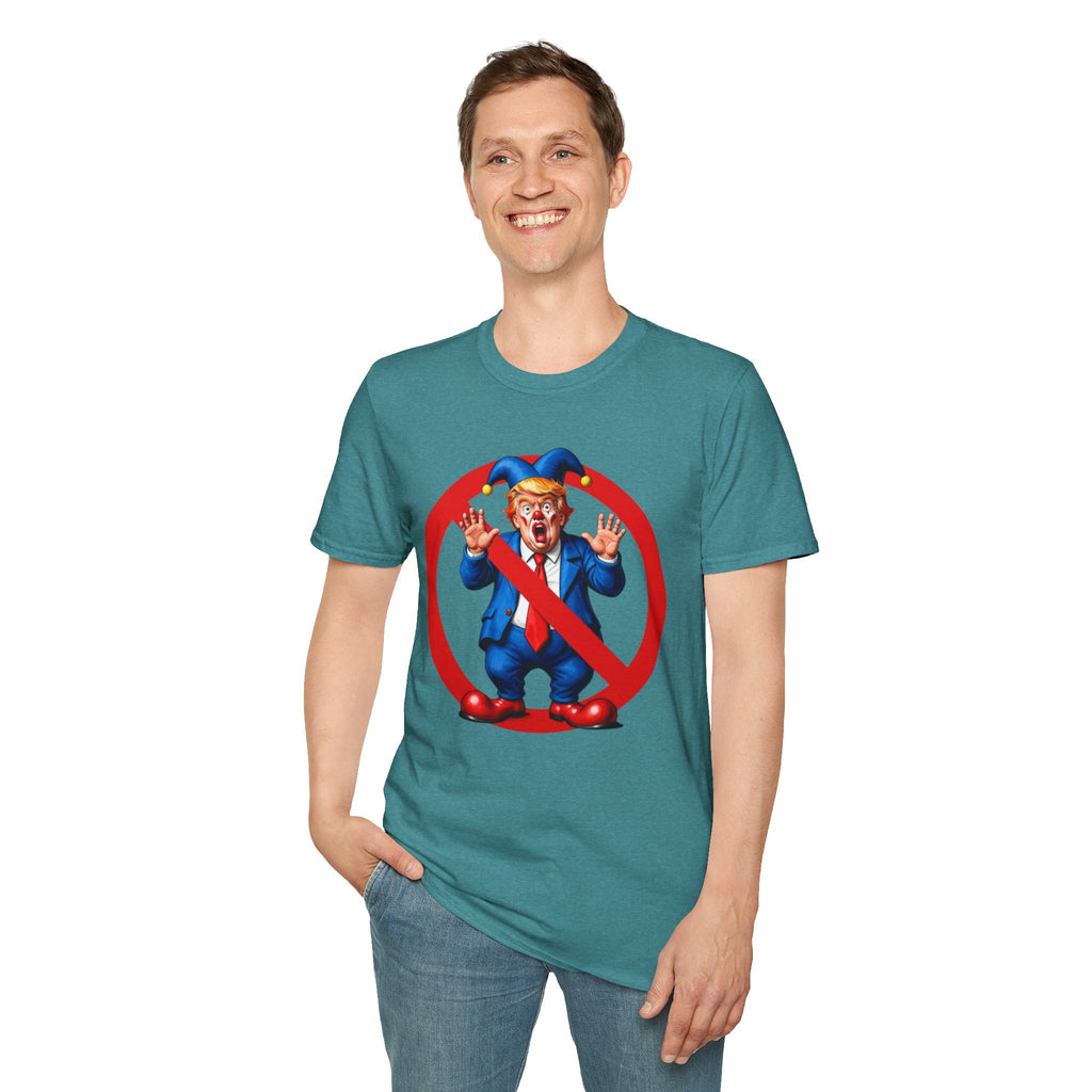 NO CROWN FOR THE CLOWN T-Shirt - NO KINGS IN AMERICA