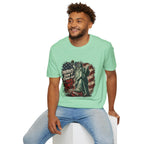 Patriots Don’t Stand For This T-Shirt — Statue of Liberty & Distressed Flag Graphic