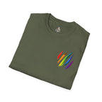 Rainbow Scratch Unisex Softstyle T-Shirt - Casual Comfort for All Occasions