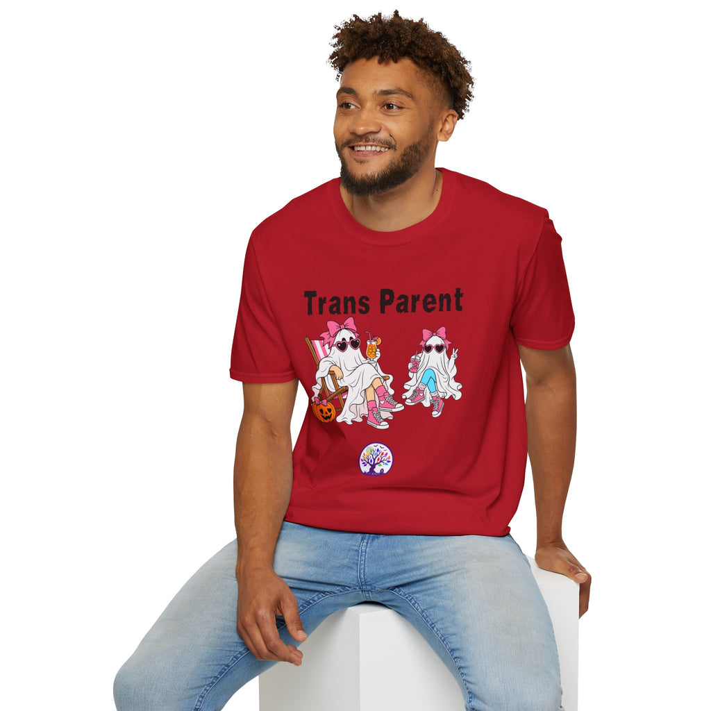 Trans Parent 1 Halloween Pride Tree Las Vegas T-Shirt