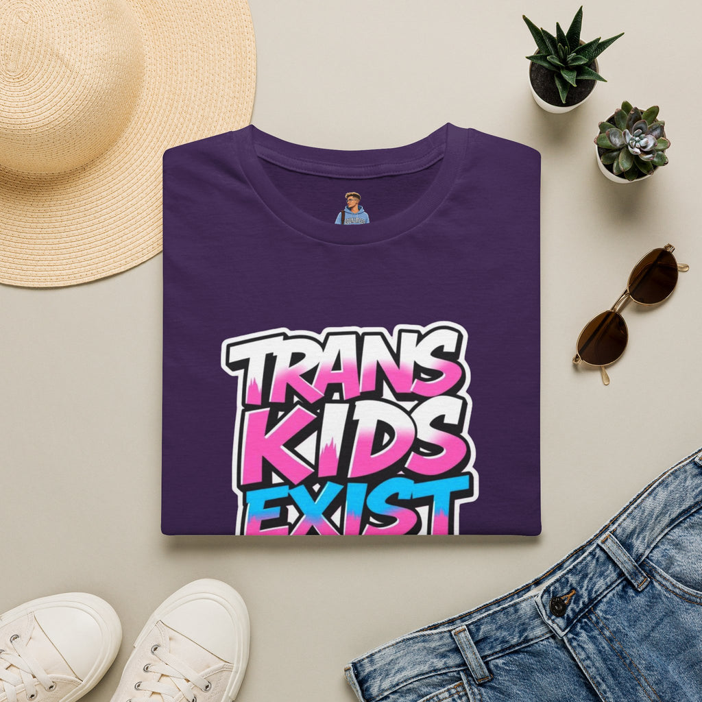 Trans Kids Exist Unisex Softstyle T-Shirt