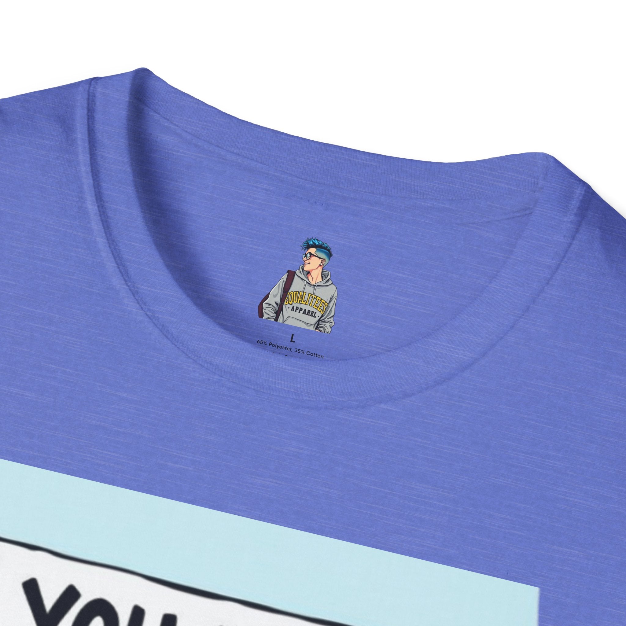 You Don't Know Me Enough to Hate Me Trans Pride T-Shirt - Unisex Softstyle Tee for Casual Wear