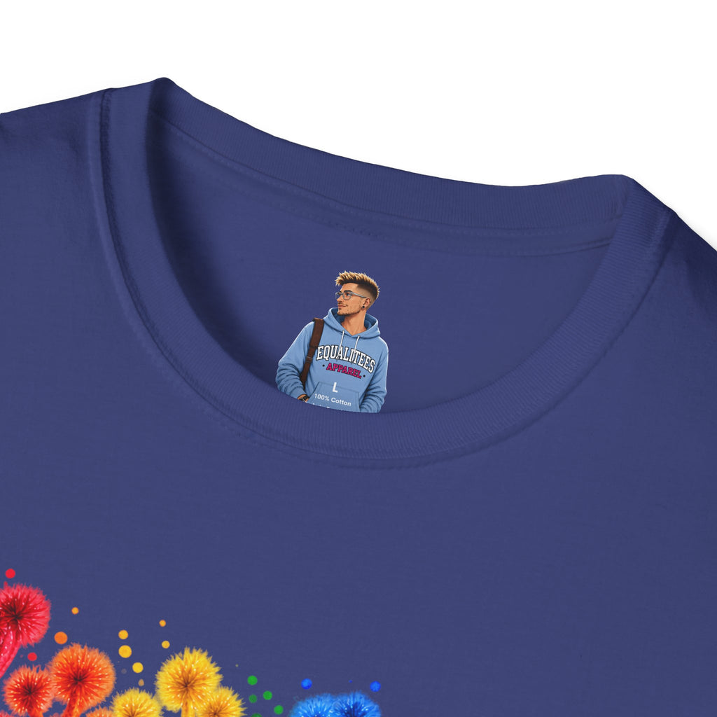 Pride Tree Las Vegas White Text T-shirt