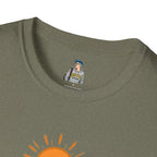 Mountain Scene Unisex Softstyle T-shirt