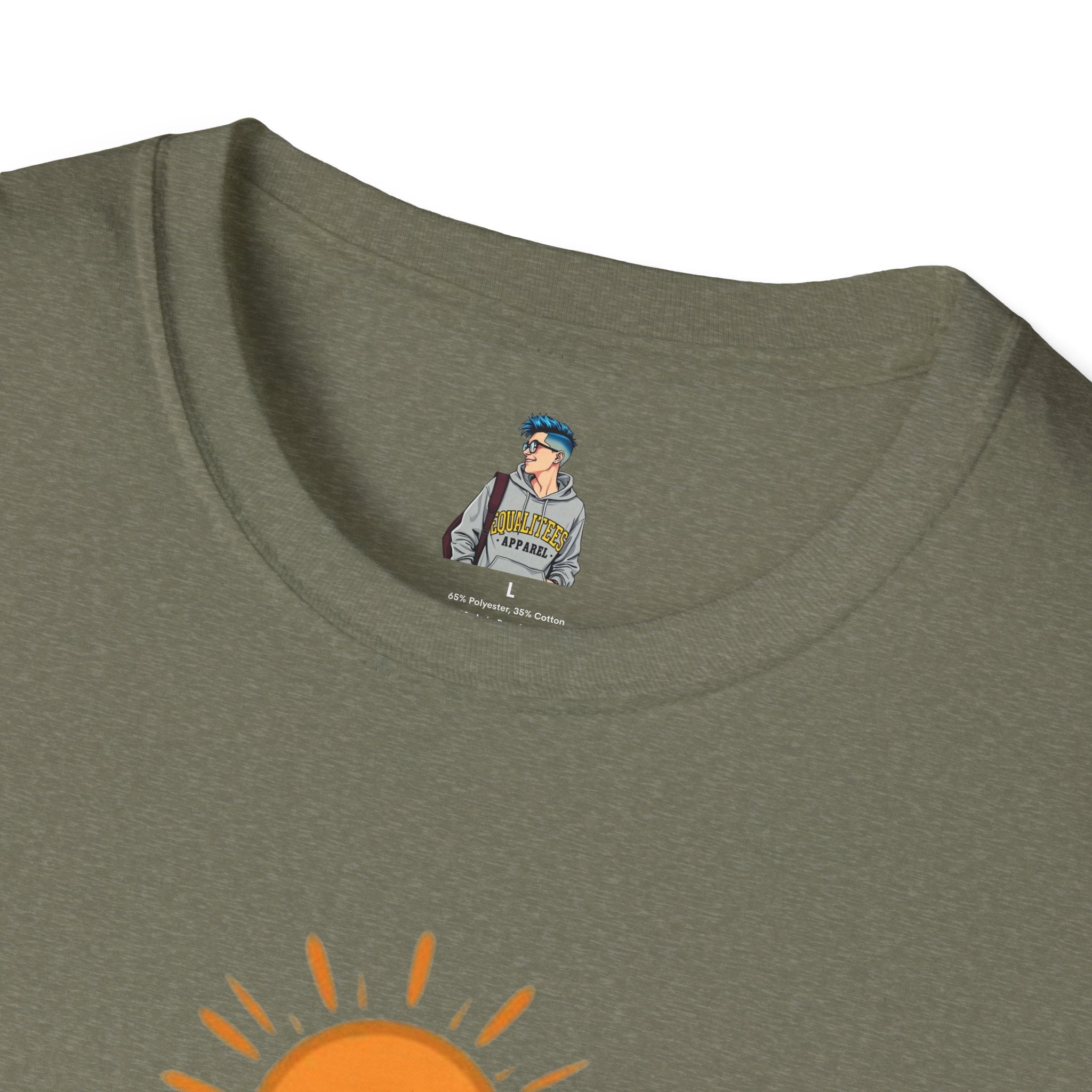 Mountain Scene Unisex Softstyle T-shirt