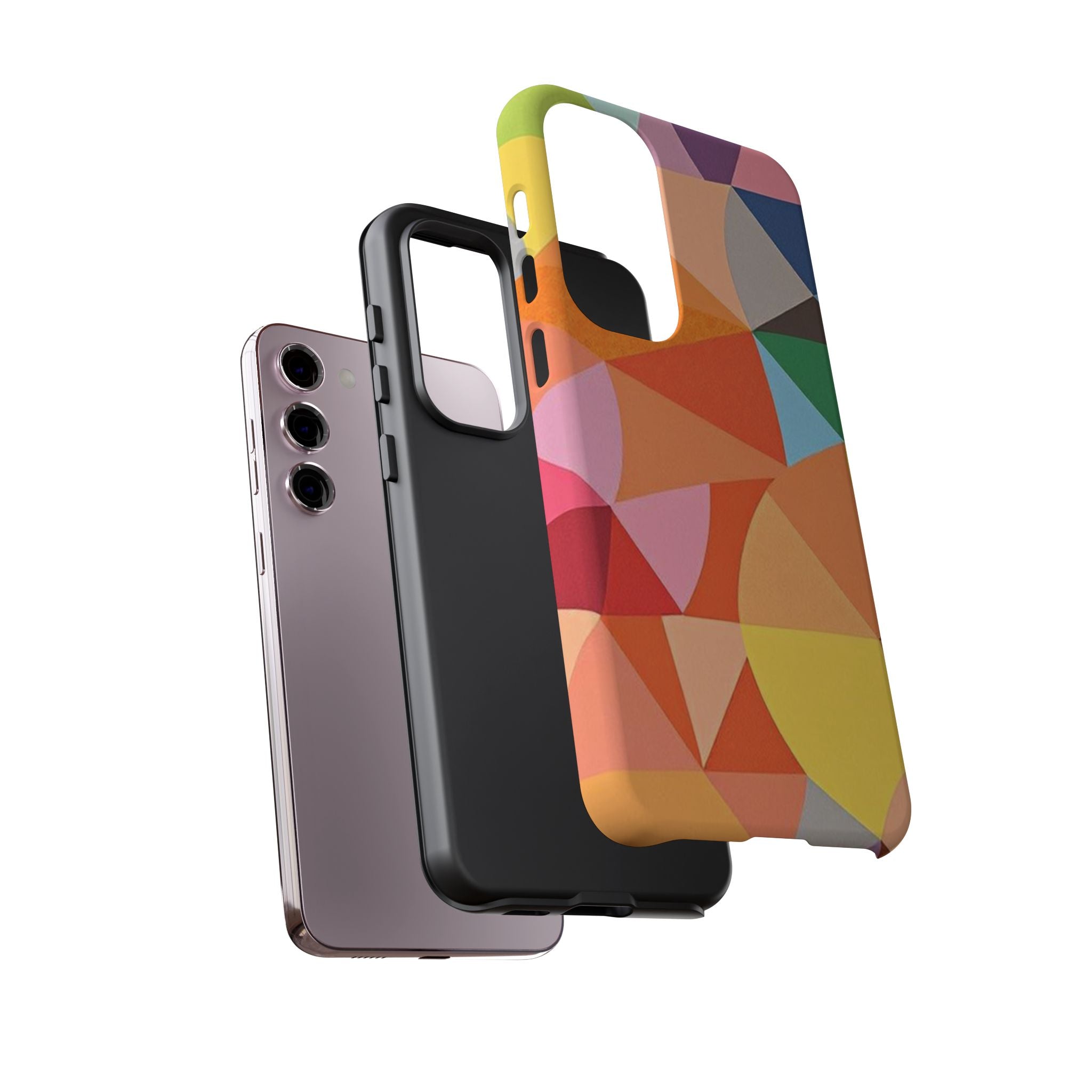 Colorful Geometric Tough Case for Android