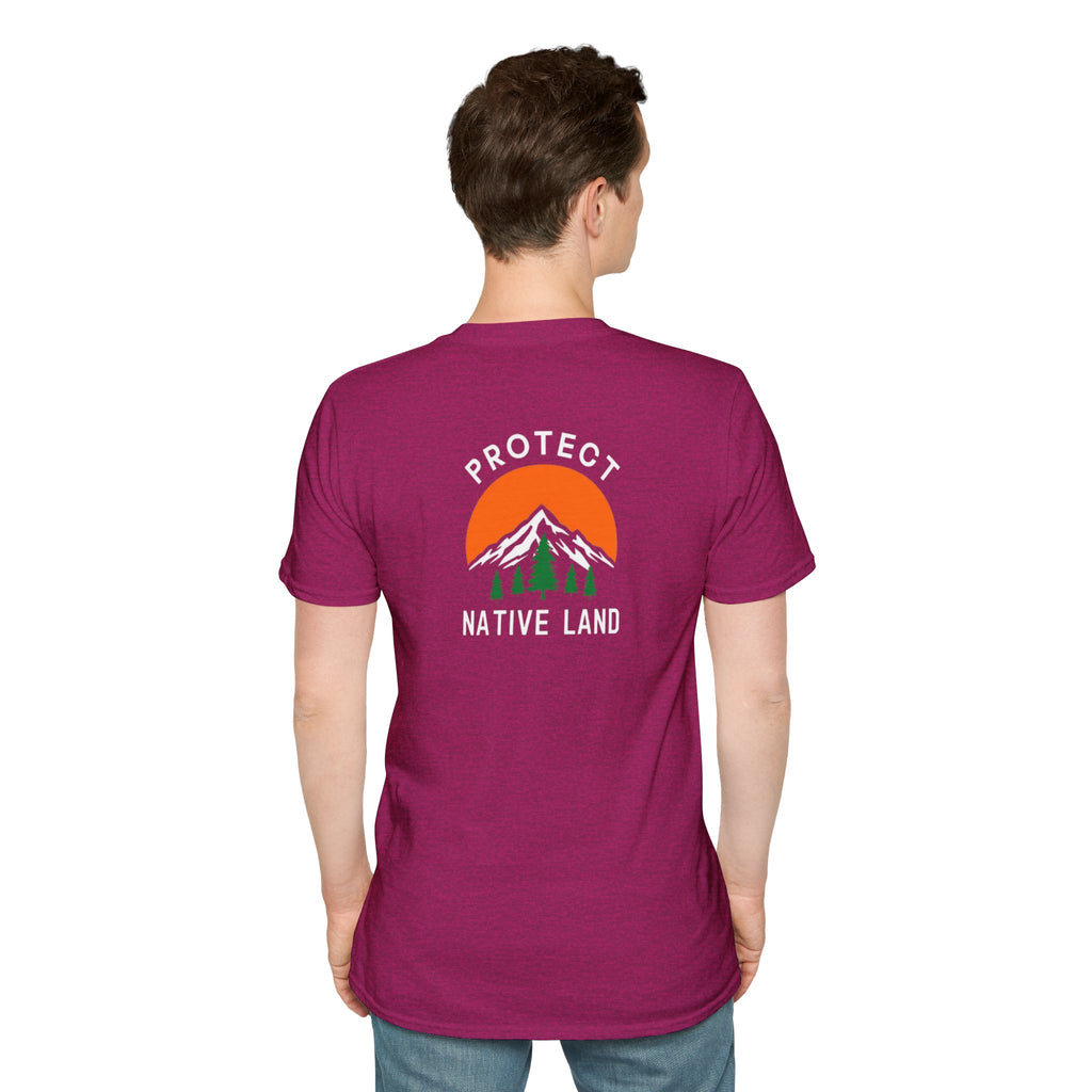 Protect Native Land Softstyle Unisex T-shirt