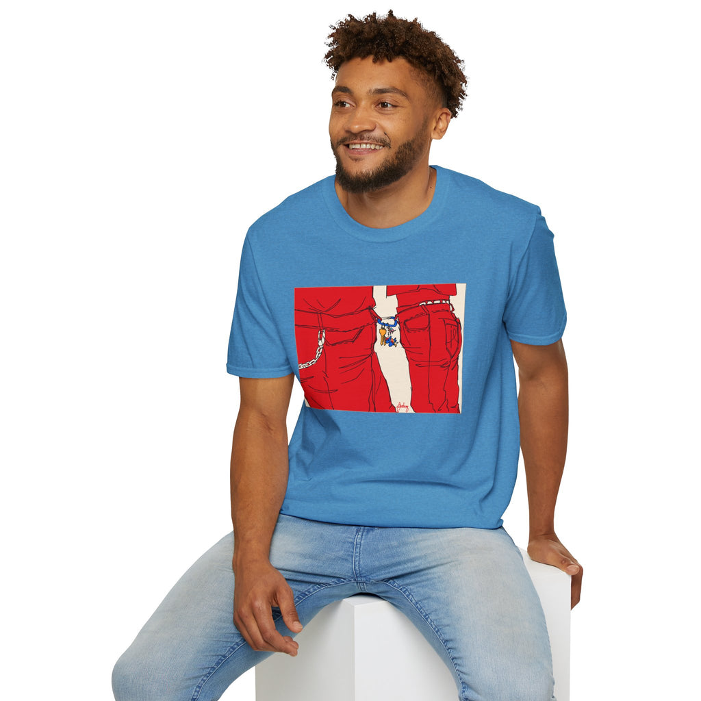 Red Jeans by Audrey Pride Tree Las Vegas T-Shirt