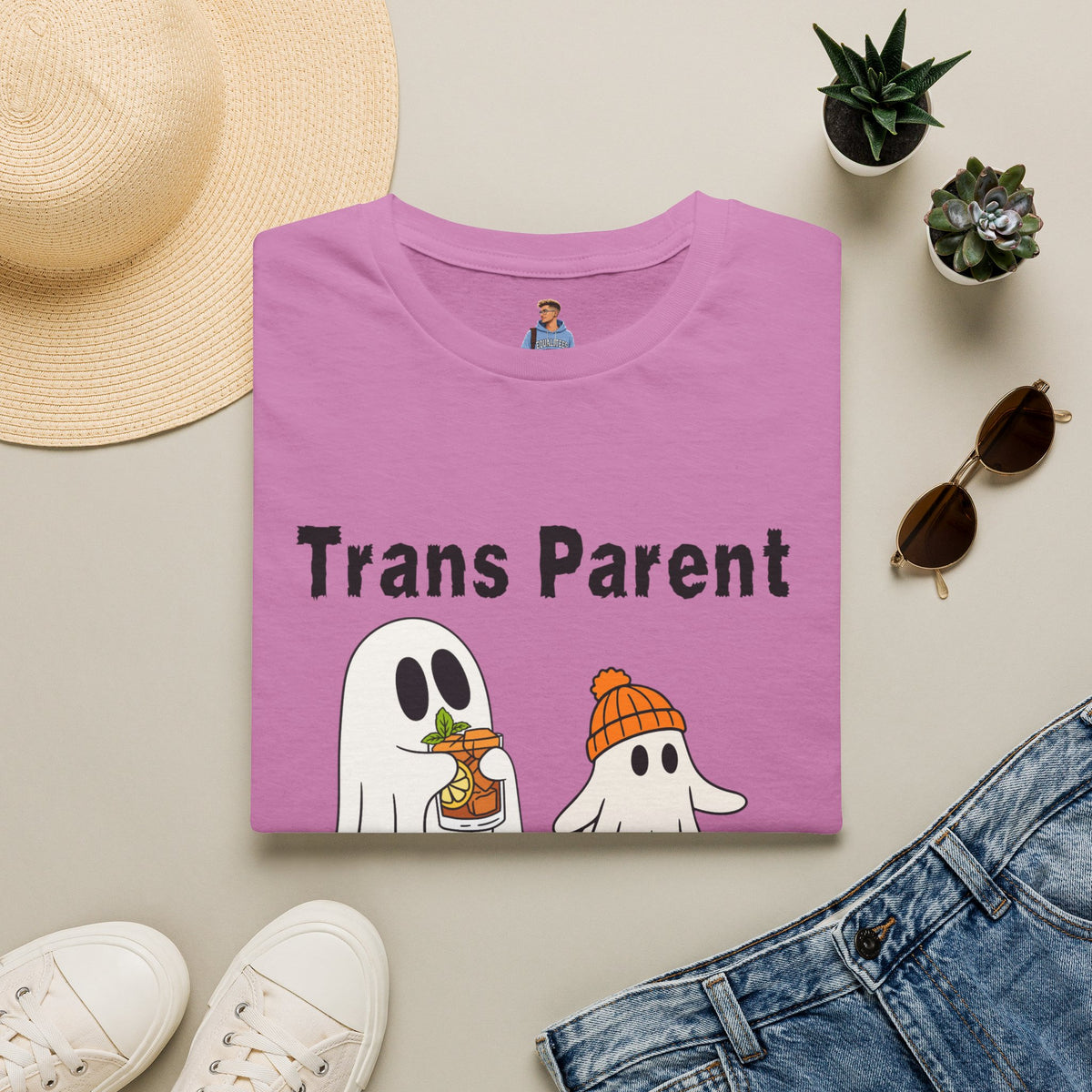 Trans Parent 5 Halloween Pride Tree Las Vegas T-Shirt