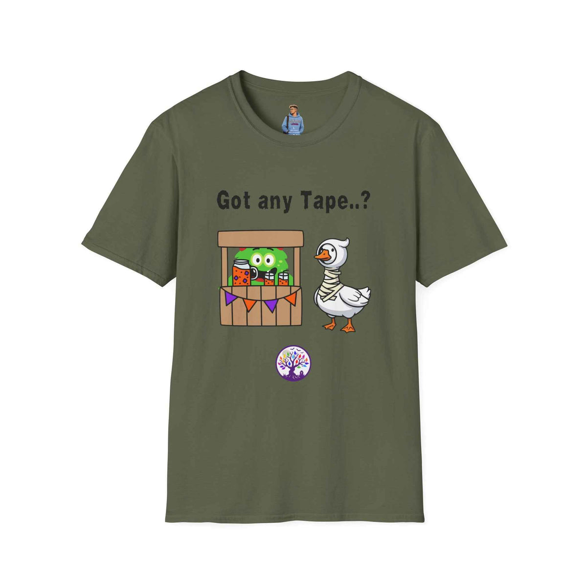 Got any Tape..? Mummy Goose & Monster Halloween T-Shirt