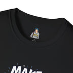 Make Good Trouble Trans Colors Graphic Unisex T-Shirt - Bold Statement Tee for Activists & Dreamers
