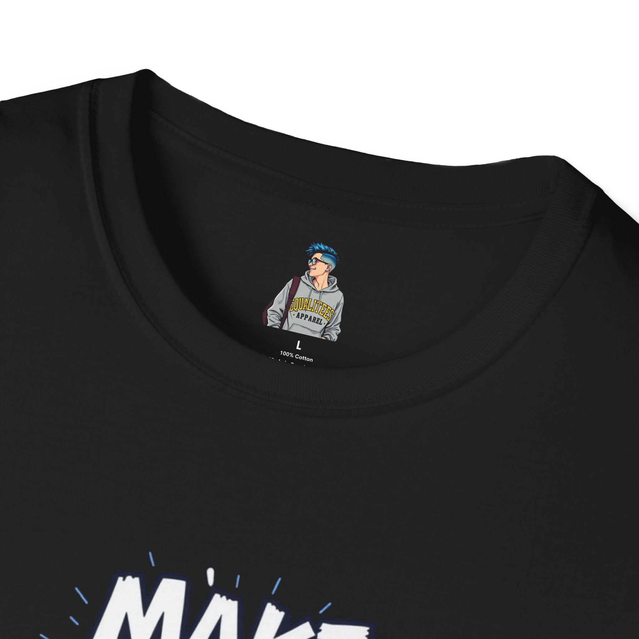 Make Good Trouble Trans Colors Graphic Unisex T-Shirt - Bold Statement Tee for Activists & Dreamers
