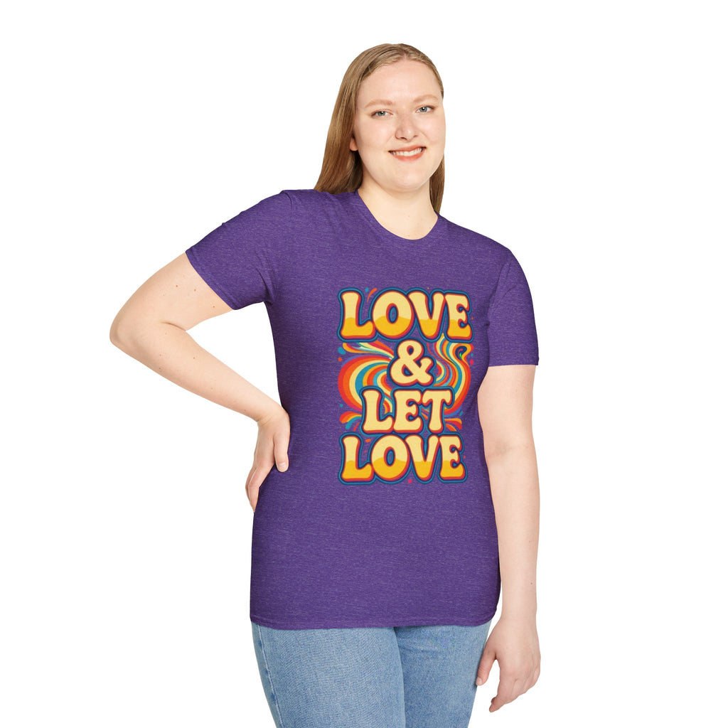 Love & Let Love Retro T-Shirt