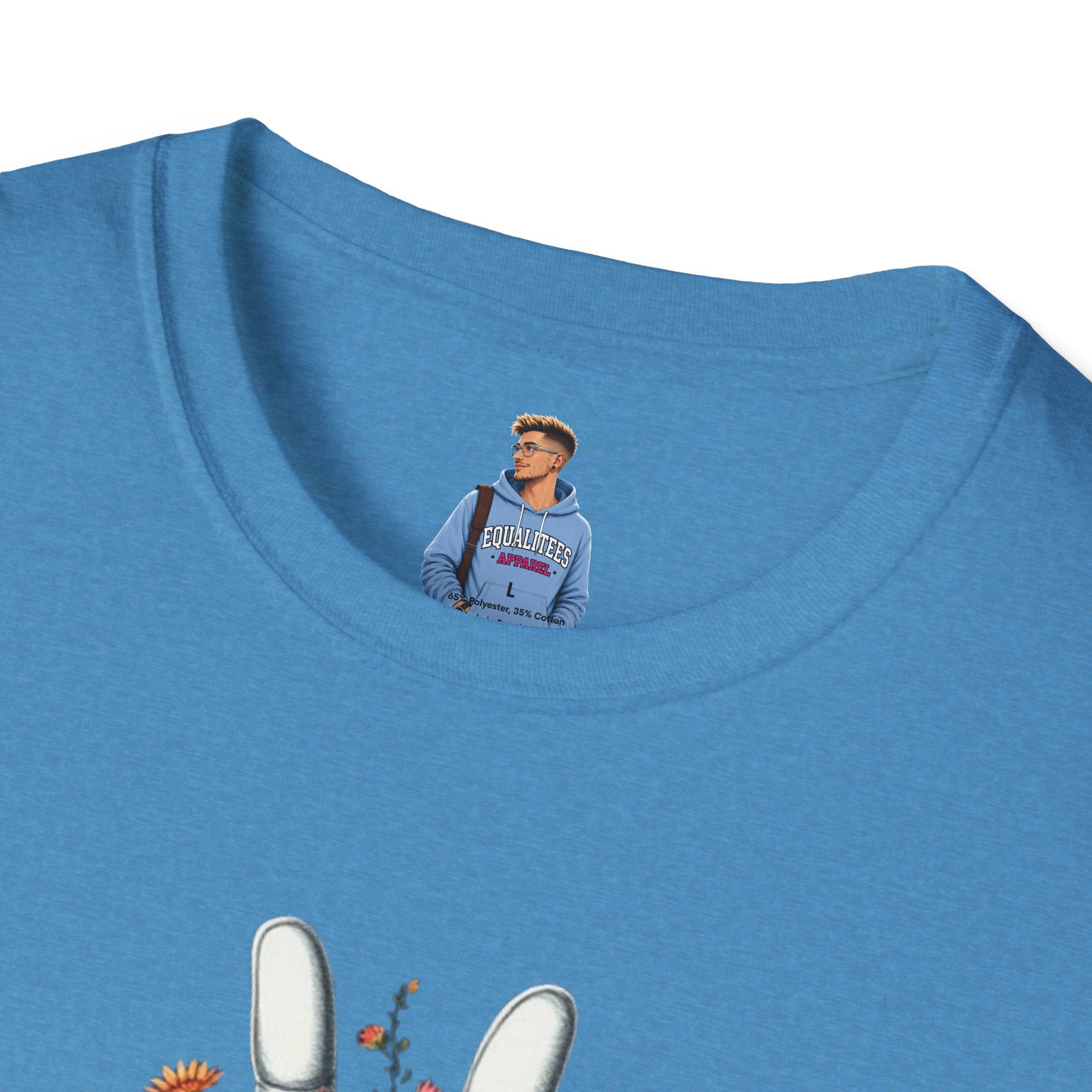 Grow Peace Unisex Softstyle T-Shirt - Boho Inspiration, Perfect for Festivals and Everyday Wear