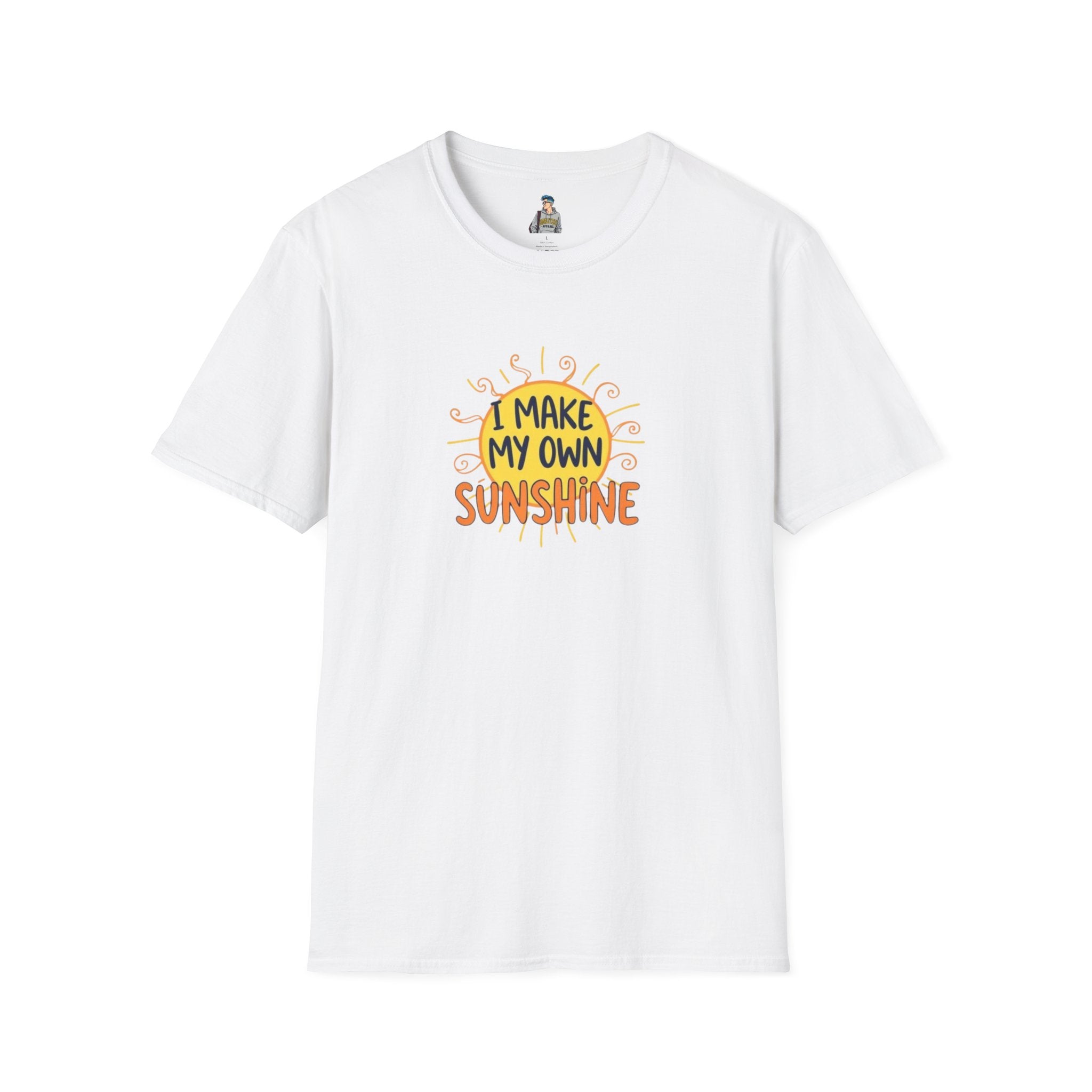 I Make My Own Sunshine Unisex Softstyle T-Shirt - Positive Vibes Apparel