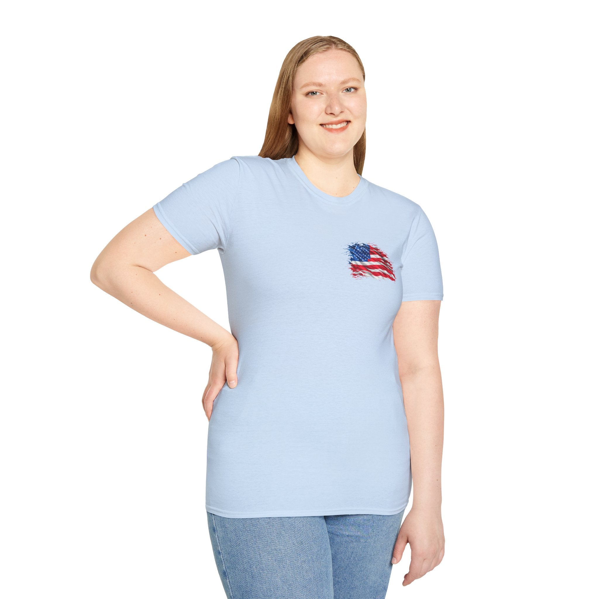 Learn Your Rights T-Shirt — Patriotic American Flag Graphic Tee