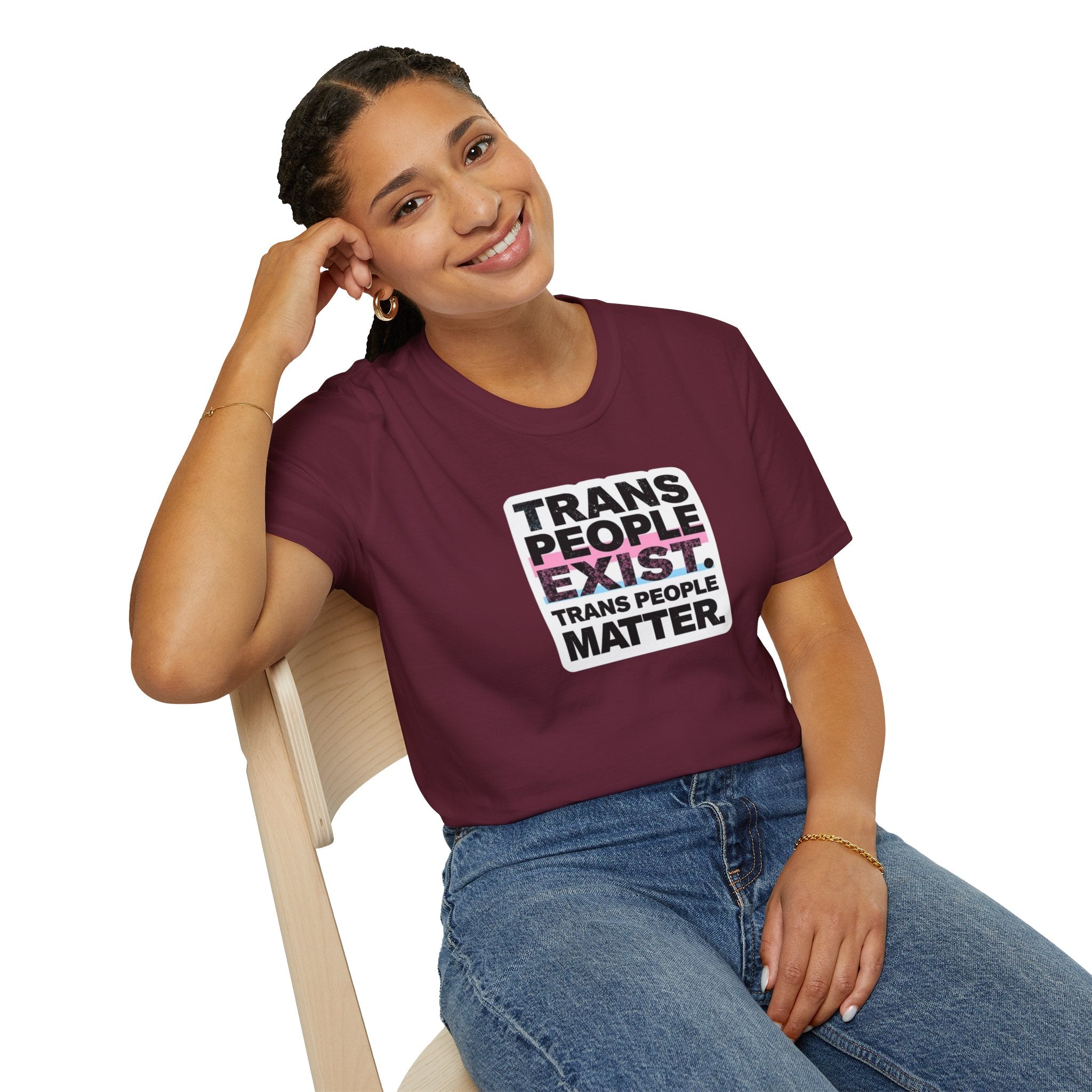 Trans People Exist T-Shirt