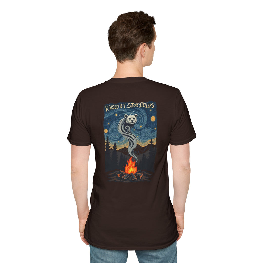 Raised by Storytellers Native Pride T-Shirt