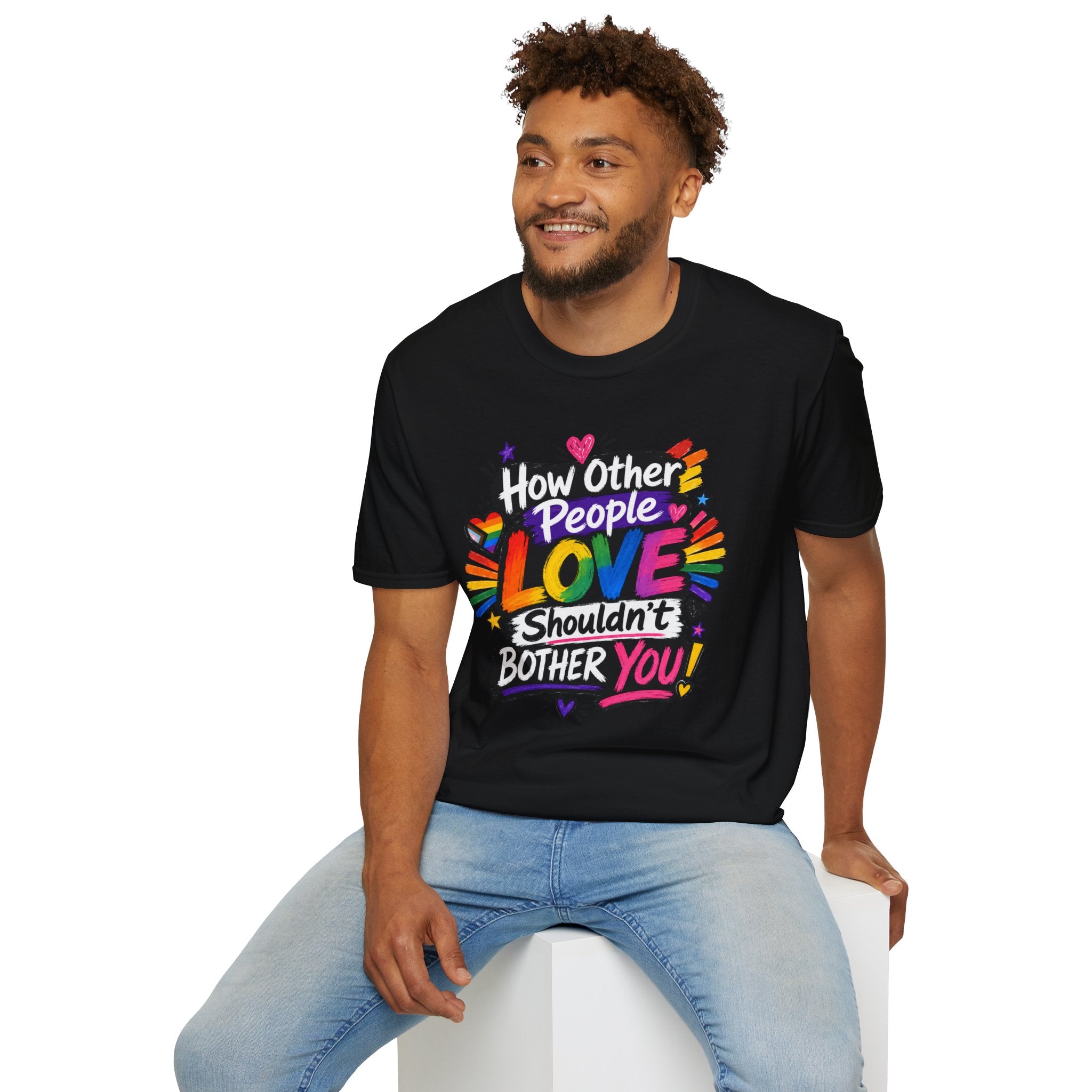 How Other People Love Rainbow T-Shirt — Inspirational LGBTQ+ Pride Tee
