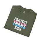 Unisex Softstyle T-Shirt - PROTECT TRANS KIDS