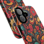 Floral Paisley Tough Case for iPhone — Vibrant Protective Phone Cover