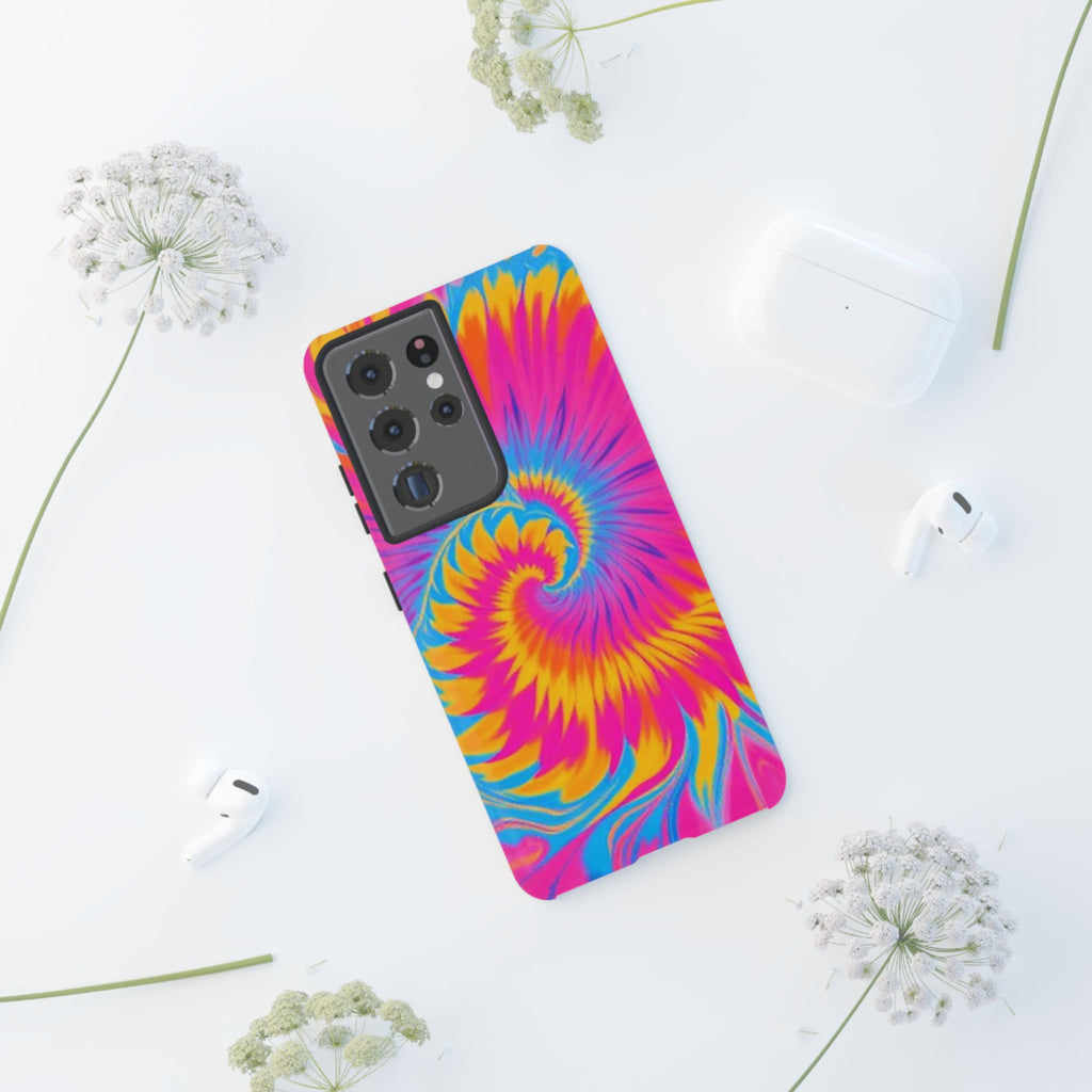 Vibrant Tie-Dye Swirl Tough for Android
