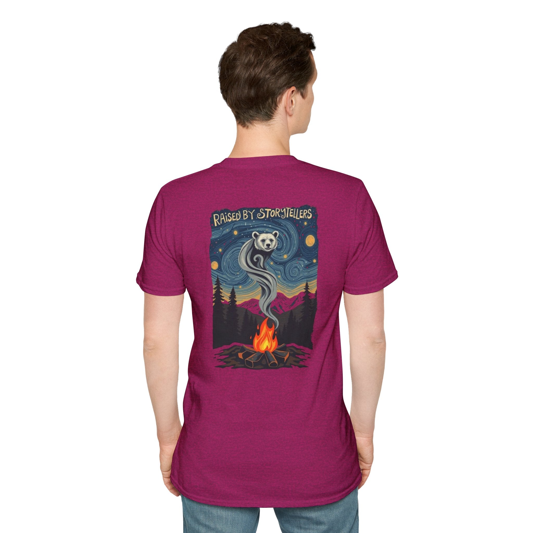 Raised by Storytellers Native Pride T-Shirt