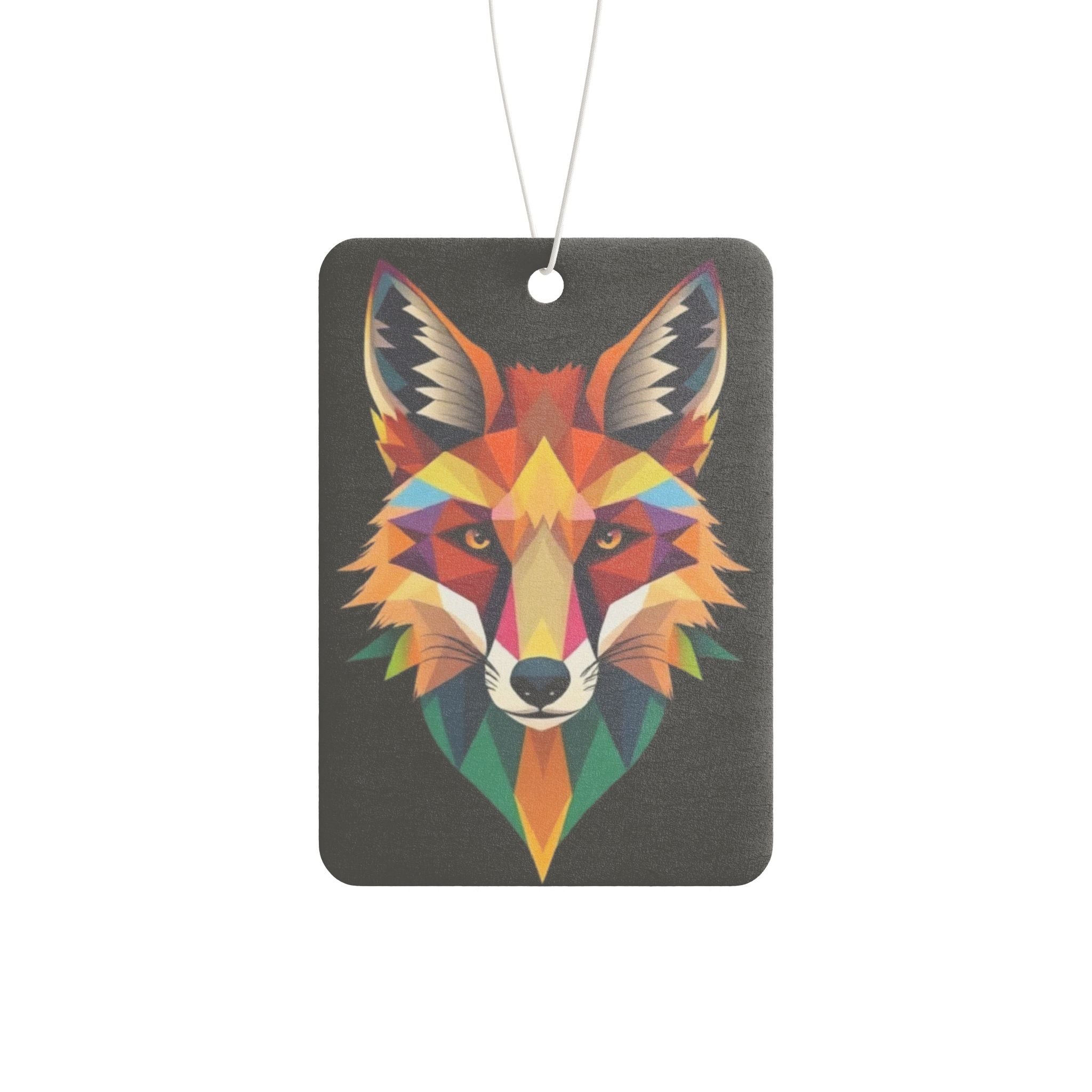 Fractal Fox Design - Car Air Freshener - Eclectic and Aromatic