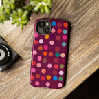 Polka Dot Tough Case for iPhone